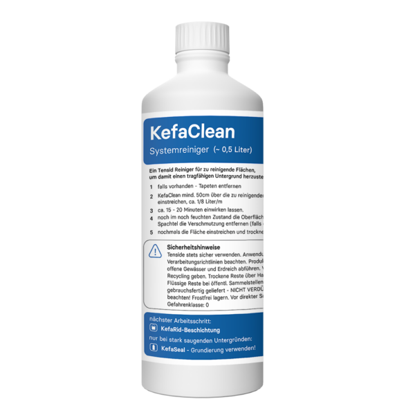 KefaClean 0,5L - Reiniger und Grundierung – Bild 4